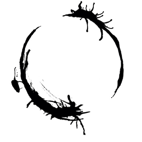 The film's original logogram overlapping 'Louise' and 'weapon' into 'Louise has weapon'